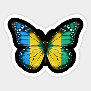 Saint Vincentian Flag  Butterfly - Gift for Saint Vincentian From St Vincent And The Grenadines Sticker